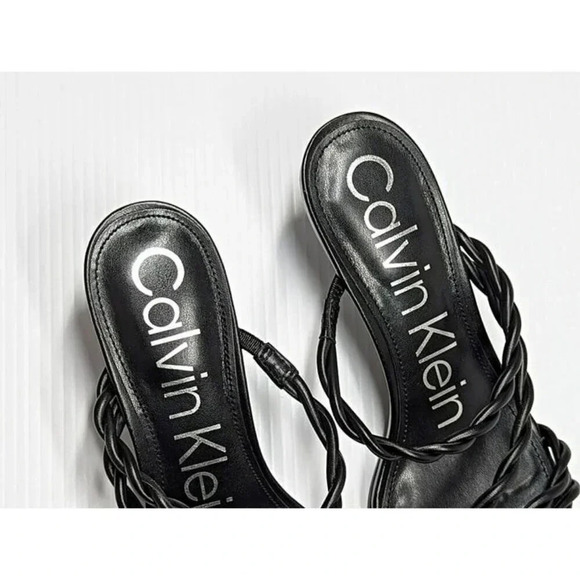 Calvin Klein Women's Ileyia Strappy Slip-On Dress Sandals Size 7 M (MSRP $99) - Picture 6 of 9